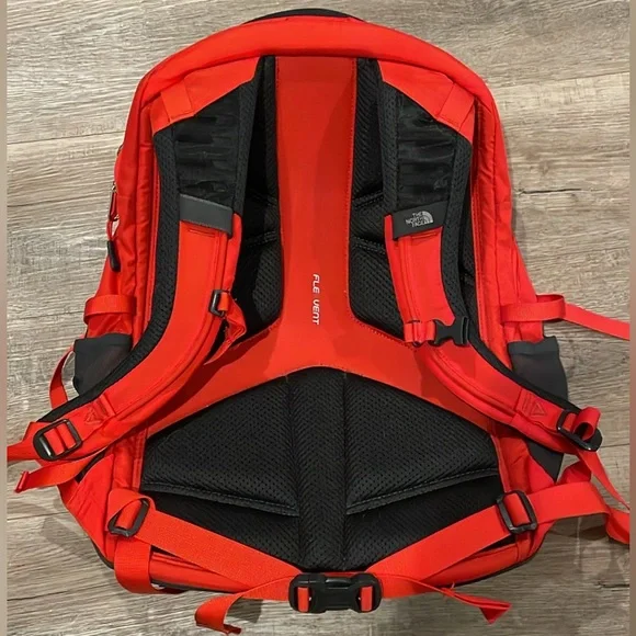 The North Face Unisex Borealis Laptop Backpack Red - Picture 6 of 6